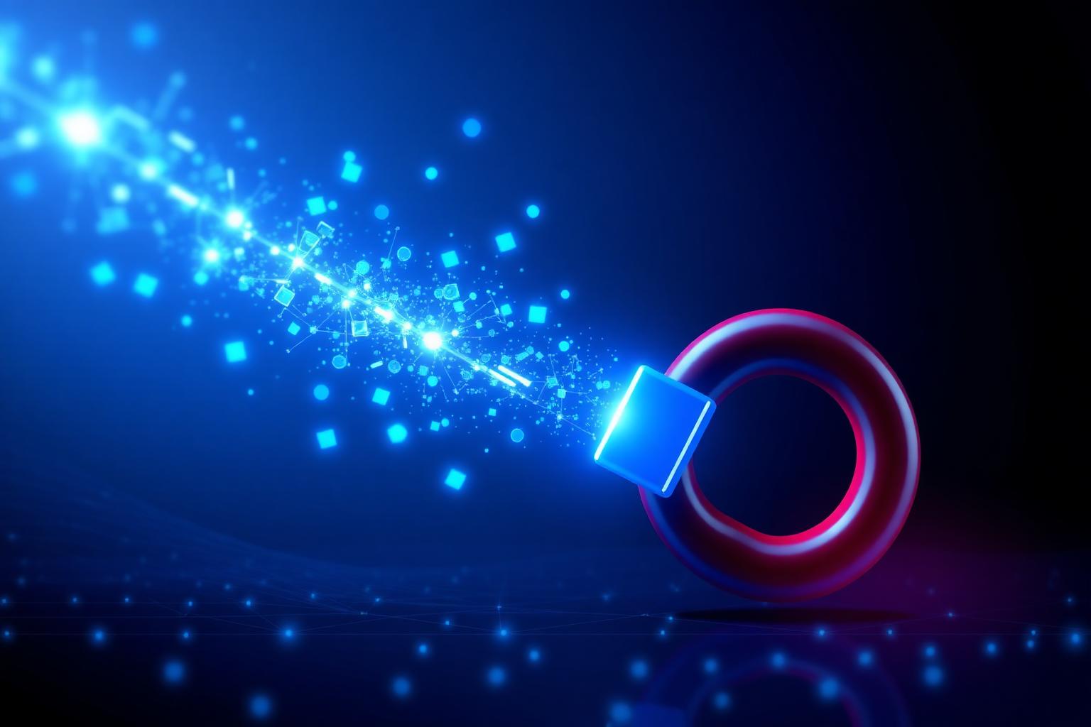 Visualisation IA de l'acquisition de leads B2B qualifiés
